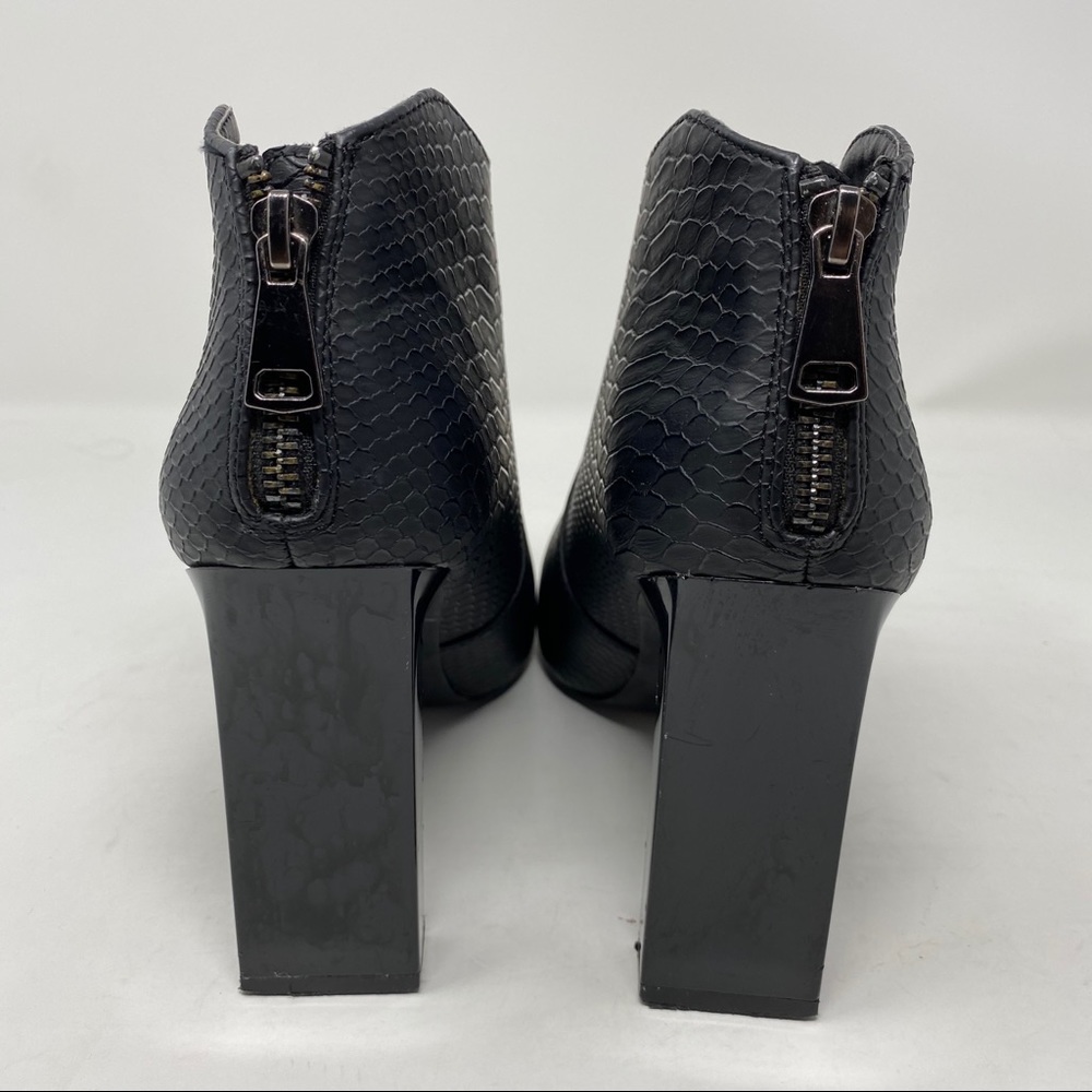 Misguided Point Toe Croc Booties - image 6